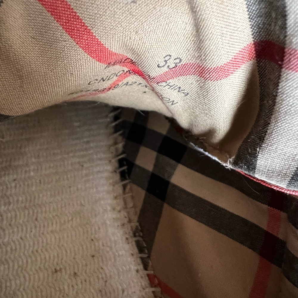 Burberry Kids Sneakers - Black, White, Red, Tan - Picture 6 of 6